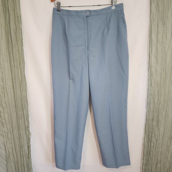 Separate Impressions Light Blue Wide Leg Woman's Pants Size M-L - Picture 1 of 4